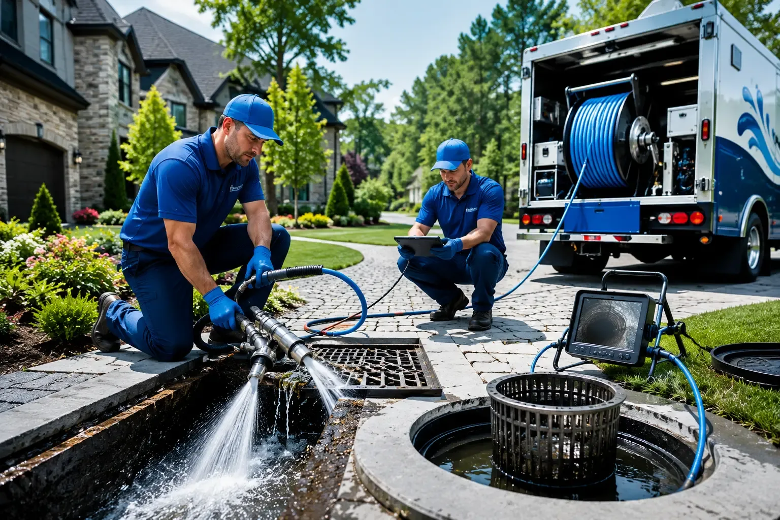 Local outdoor drain cleaning professionals in De Witt, NE